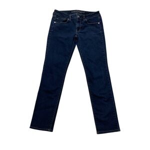 American Eagle Women’s Dark Wash Skinny Jeans Size 6 Short Denim Casual